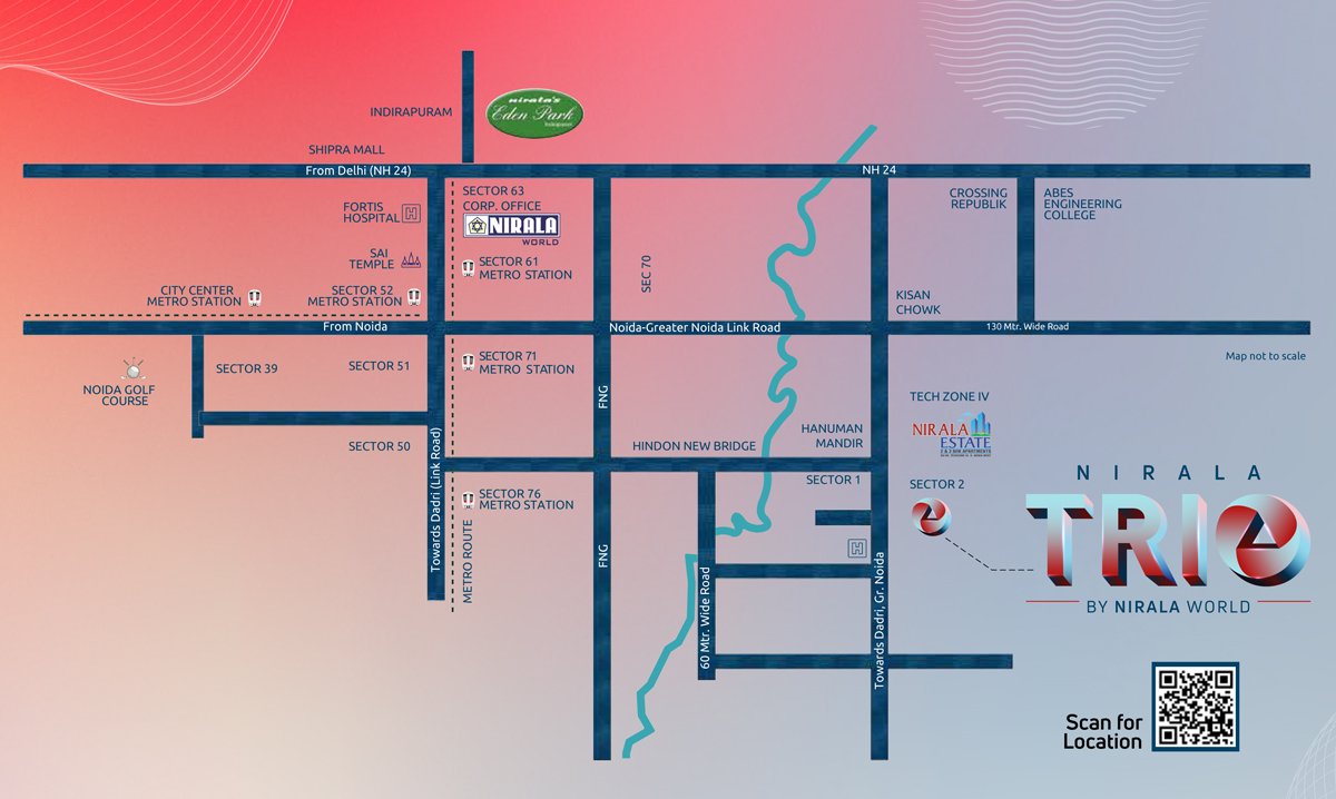 Nirala Trio location map